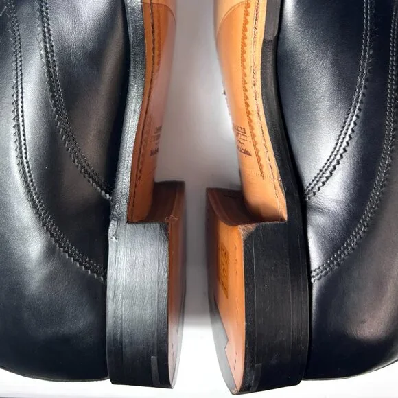 CHARLES TYRWHITT Wing-tip, Back Leather Oxford shoes EU8 1/2 US9 Made in England